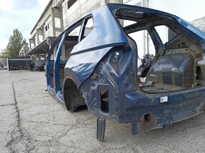 Quarter wing rear left VW Tiguan 18-24 long on the body, blue