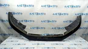 Honda Accord 23-24 front bumper upper trim, 3-piece assembly, black NH731P, scratches, abrasions