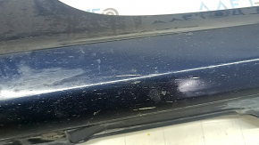 Right threshold Audi A6 C8 19-25 S-Line, blue LX5B, scratches, worn