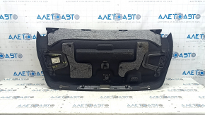 Audi A6 C8 19-24 black trunk lid trim with mechanism, worn, scratches
