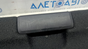 Audi A6 C8 19-24 black trunk lid trim with mechanism, worn, scratches