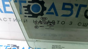 Front right door glass Audi A6 C8 19-24 sand