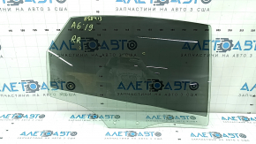 Rear right door glass Audi A6 C8 19-24 sand