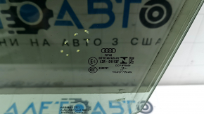 Audi A6 C8 front left door glass, 19-24 scratches