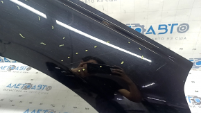 Honda Accord 23-24 front right fender, black, NH731P, scratches