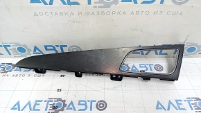 Right upper dashboard trim for Hyundai Sonata 15-17, graphite, bumpers