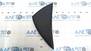 Right side dashboard trim for Hyundai Sonata 15-17, black, scratched, broken mount