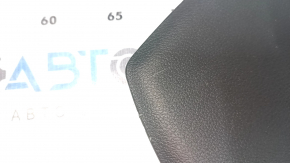 Right side dashboard trim for Hyundai Sonata 15-17, black, scratched, broken mount