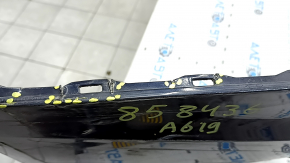 Bare rear bumper for Audi A6 C8 19-25 with parking sensors and park assist, S-line, with antenna, blue, torn, dented, scratches, cracks, broken fasteners