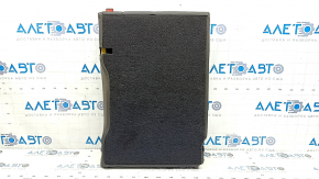 Rear seat backrest, 2nd row, left, Audi A6 C8 19-20, brown leather, Comfort, wrinkled