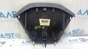 Black upper center dashboard trim for Hyundai Sonata 15-17