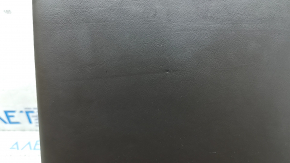 Rear seat backrest, 2nd row, center, Audi A6 C8 19-20, brown leather, Comfort, dented, scratches