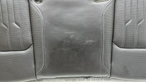 Rear seat cushion, 2nd row, Audi A6 C8 19-20, brown leather, Comfort, wrinkled, scratches