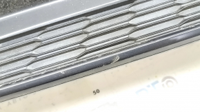 Rear bumper lip for Audi A6 C8 19-23, S-line structure, broken fasteners, scratches, broken body