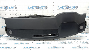 Audi A6 C8 19-25 dashboard with AIRBAG without projection, dark gray leather, scratched