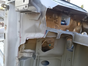 Tesla Model X 22-25 front right quarter panel white PPSW, on the body