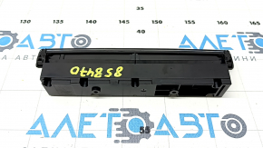 Audi A6 C8 19-24 center console hazard warning light button with touch sensitive buttons, scratches