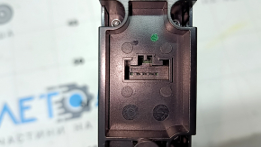 Audi A6 C8 19-24 center console hazard warning light button with touch sensitive buttons, scratches