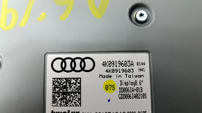 Monitor, display, navigation Audi A6 C8 19-21 lower, 8.6" touchscreen