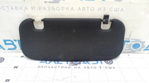 Right side visor for Mini Cooper Countryman R60 10-16, black, without fasteners
