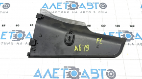 Audi A6 C8 19-21 front left center console trim, dark gray