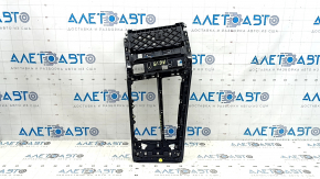 Audi A6 C8 19-25 center console trim bracket with chrome moldings, with trims, scratches