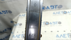 Audi A6 C8 19-23 center console button block, chrome, for parking sensors and 360-degree cameras, scratches