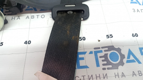 Rear left seat belt for Honda Accord 23-24, black, dry-cleanable