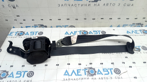 Rear left seat belt for Honda Accord 23-24, black, dry-cleanable