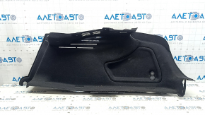 Right arch trim for Audi A6 C8 19-24 black, crack in mount