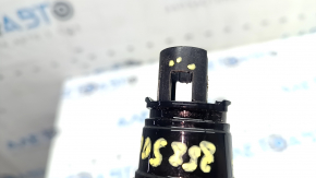 Honda Accord 23-year-old gear knob with a black glossy cover, broken mount, scratches