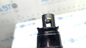 Honda Accord 23-year-old gear knob with a black glossy cover, broken mount, scratches
