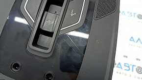 Front light for Audi A6 C8 19-25 with panoramic headlights, black, scratches