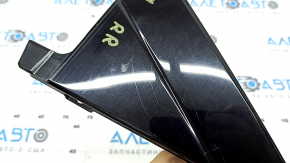 Rear right side door trim for Audi A6 C8 19-24, gloss black, scratches, broken corner