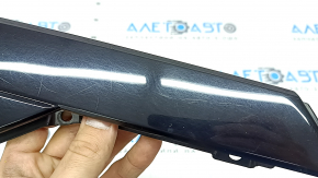 Rear right side door trim for Audi A6 C8 19-24, gloss black, scratches, broken corner