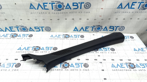 Honda Accord 23-24 black, scratched, worn, front pillar trim, upper right
