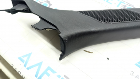 Honda Accord 23-24 black, scratched, worn, front pillar trim, upper right