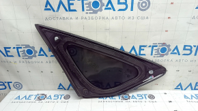 Rear right window, blind glass, Honda Accord 23-24, chrome, scratches on chrome