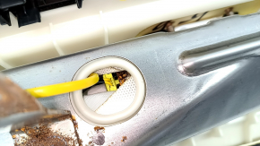 Honda Accord 23-24 rear left seat airbag, black cloth, rusty squib, needs cleaning
