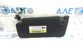 Right sun visor for Honda Accord 23-24, black, without hook, with backlight, broken mount