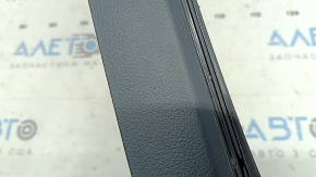 Right front panel trim for Audi A6 C8 19-24, dark gray, with trims, with backlighting