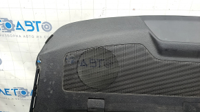 Honda Accord 23-24 rear shelf, black, scuffed, scratches, needs cleaning