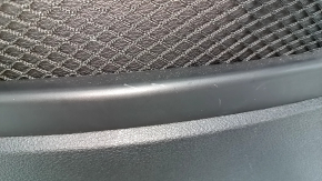 Driver's seat backrest trim, rear, BMW X3 F25 11-17, black, scratches