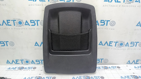 Rear passenger seat backrest trim for BMW X3 F25 11-17, black, scratches