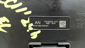 Honda Accord 2023-24 hybrid instrument cluster with scratches on the glass.