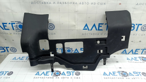 Honda Accord 23-24 passenger footwell trim panel, black, scratched