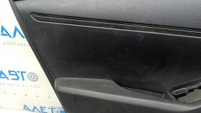 Rear left door panel for Honda Accord 2023-2024, black leather, leather armrest, scratches, needs cleaning