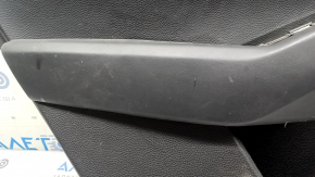 Rear left door panel for Honda Accord 2023-2024, black leather, leather armrest, scratches, needs cleaning