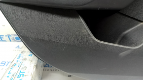 Rear left door panel for Honda Accord 2023-2024, black leather, leather armrest, scratches, needs cleaning