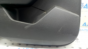 Rear left door panel for Honda Accord 2023-2024, black leather, leather armrest, scratches, needs cleaning
